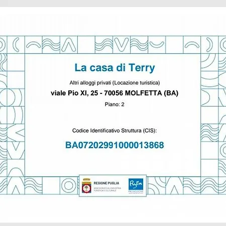 La Casa Di Terry Appartement Molfetta
